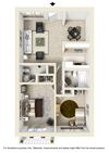 2 Bed 1.5 Bath