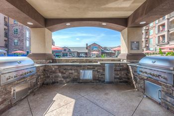 Covered Grilling Areas with Seating