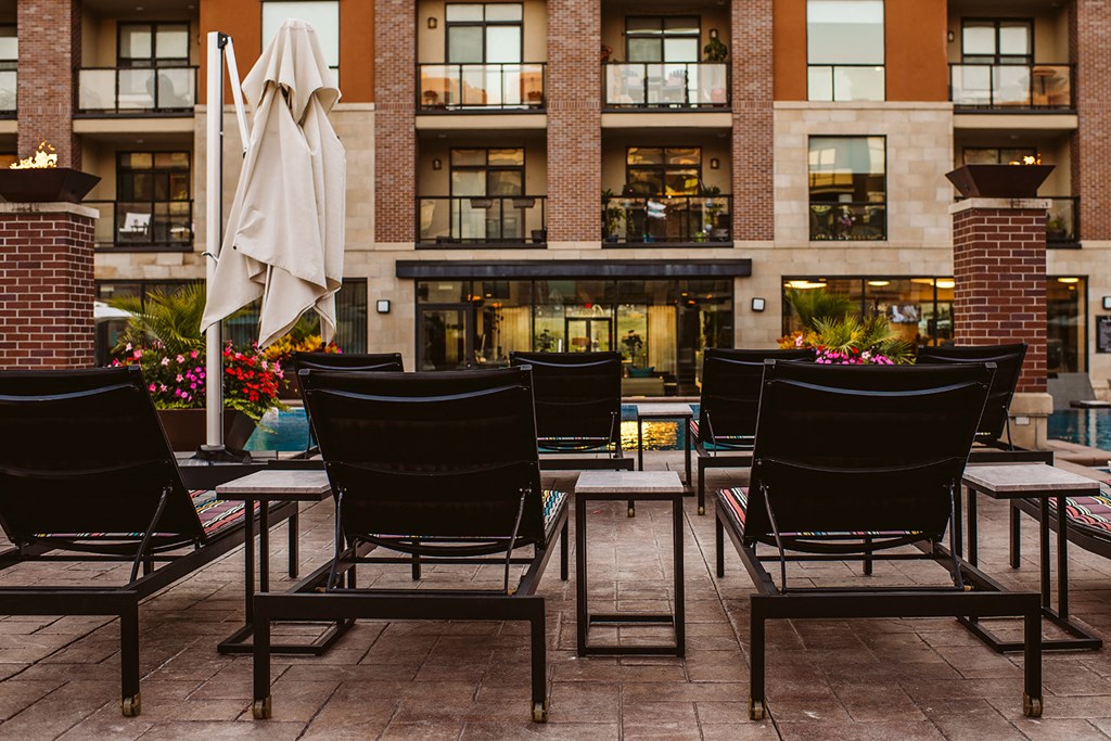 Outdoor Living Area at The Royale at CityPlace, Overland Park, 66210