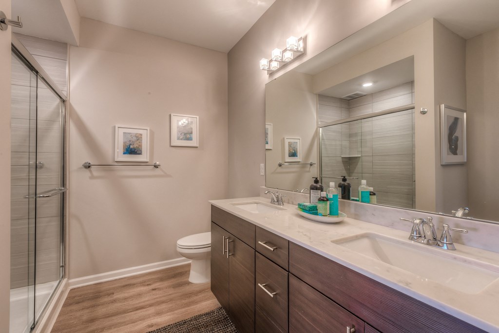 Luxurious Bathroom at The Royale at CityPlace, Overland Park