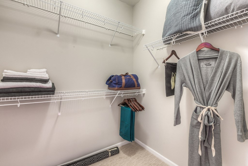 Closet at The Royale at CityPlace, Overland Park, Kansas