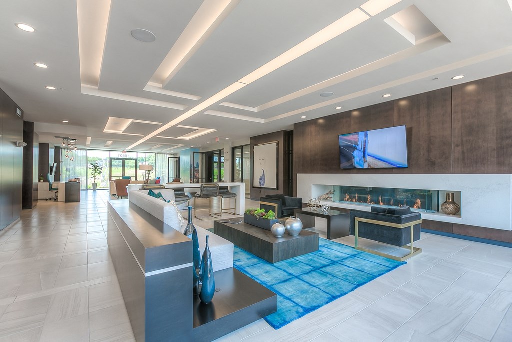 Resident Lounge at The Royale at CityPlace, Overland Park, 66210