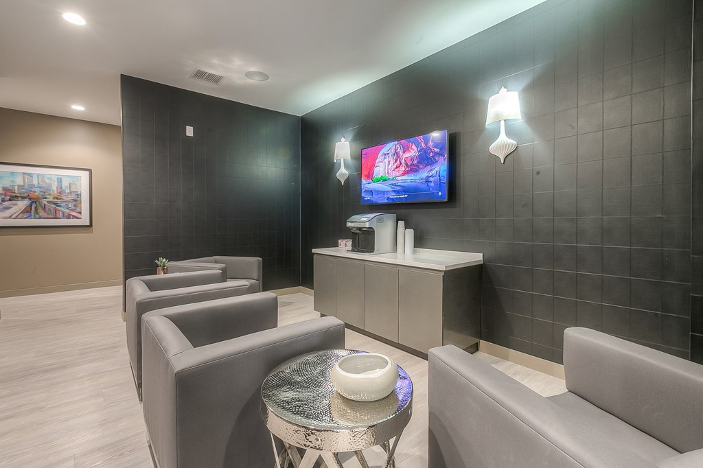 Lounge With TV at The Royale at CityPlace, Kansas, 66210