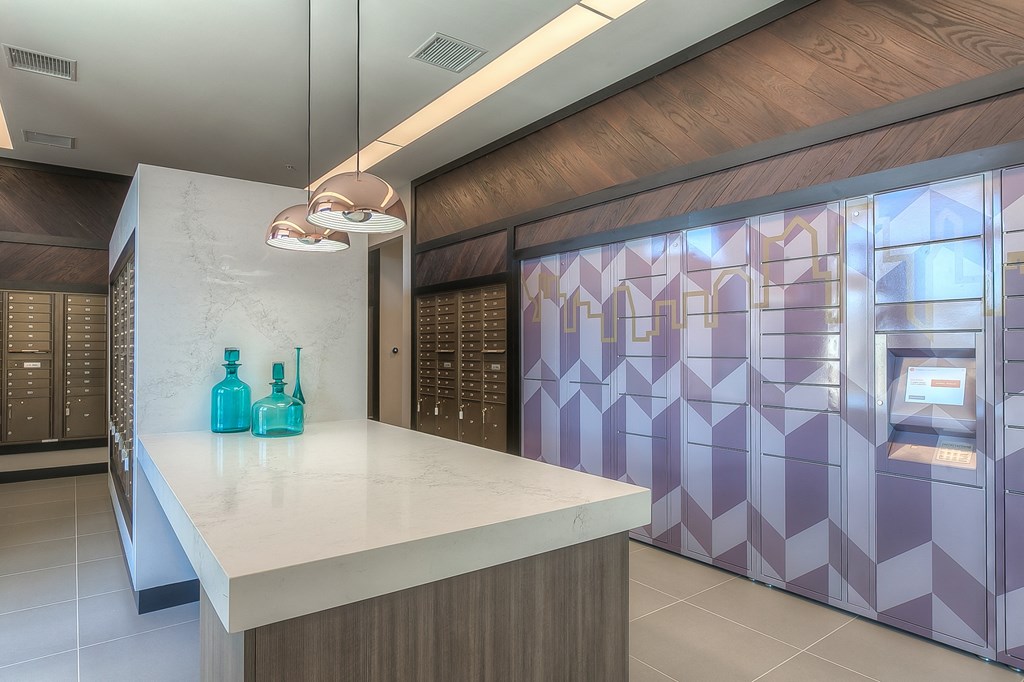 Package Locker at The Royale at CityPlace, Kansas