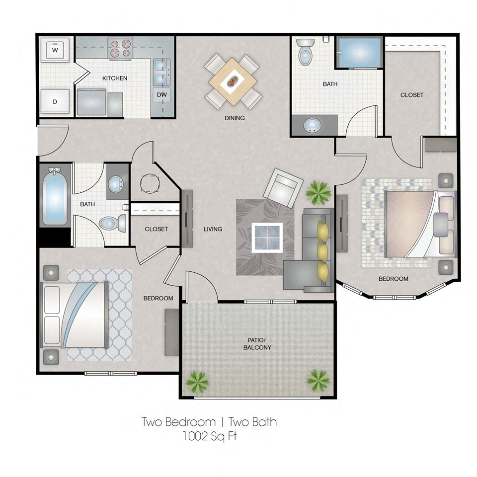 2 Bedroom