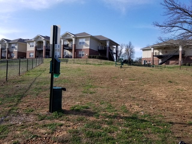 Dog Park with Waste Pest Station