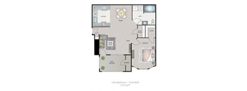 1 Bedroom - B
