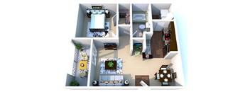 A3 Floor Plan at Bella Madera, Lewisville, Texas