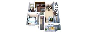 A4  Floor Plan at Bella Madera, Lewisville