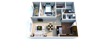 A2 Floor Plan at Bella Madera, Texas