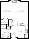 The Madison Studio Floor Plan The Madison Studios pre-leasing
