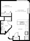 The Madison Studio Floor Plan The Madison Studio Corner apartment