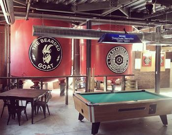 the bearded goat pool table