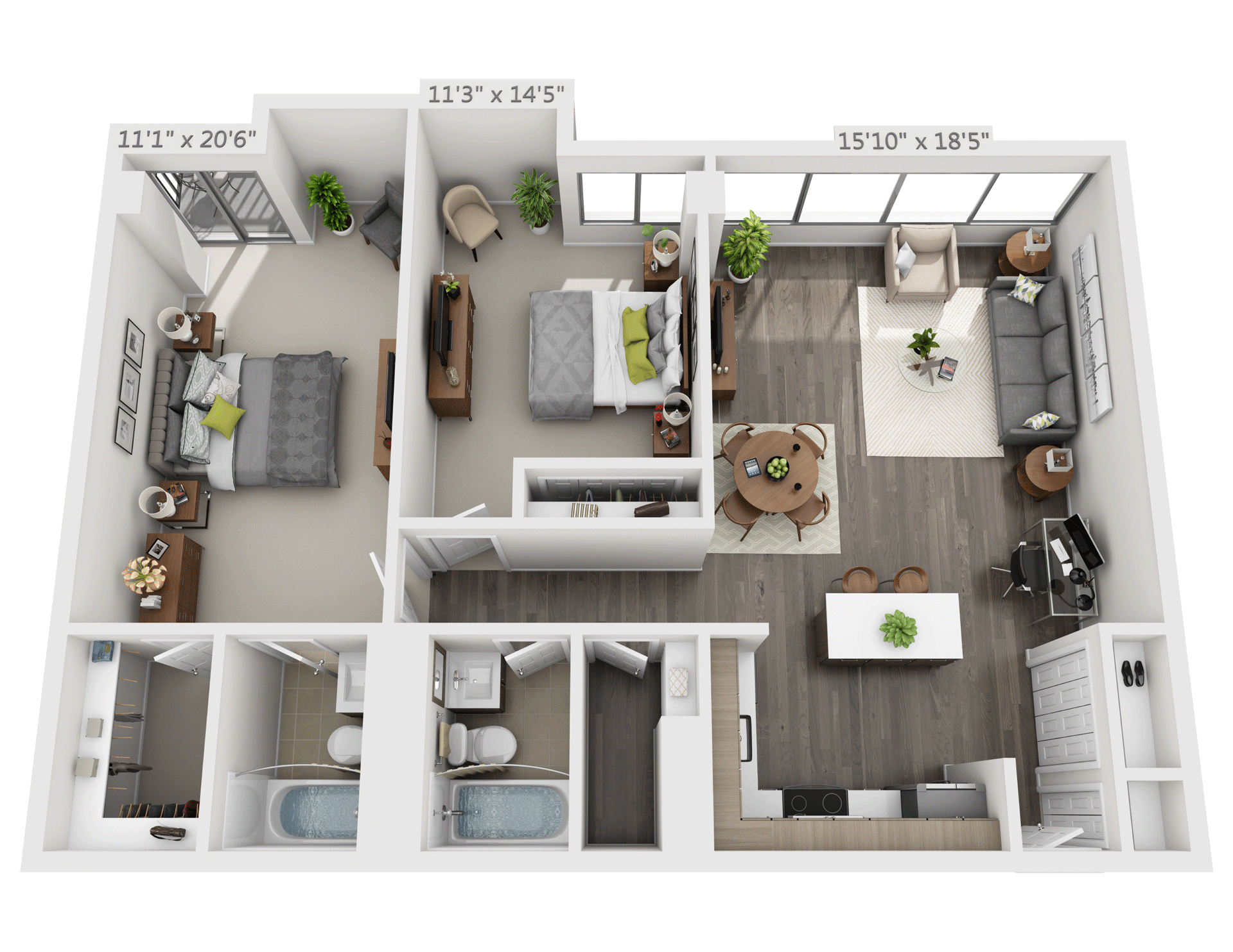 901 South Ashland Avenue Studio-2 Beds Apartment, Affordable for Rent - Photo Gallery 17