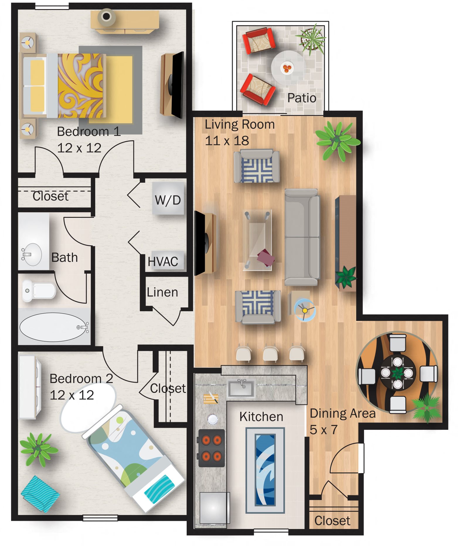 Birch Floor Plan Birch Floor Plan