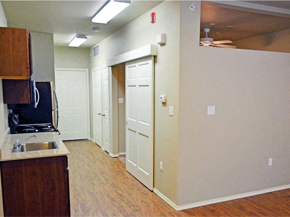 kitchen at apartment in Lubbock 