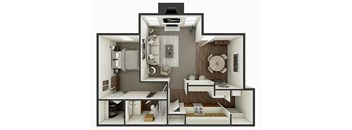 1 bedroom apartment floor plan 