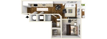 Studio floor plan