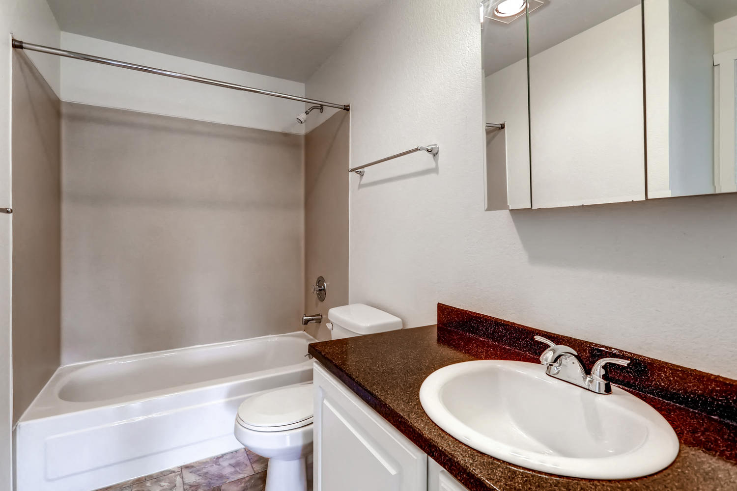 A Standard Bathroom at The Courtyard at South Station