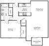 1 Bed 1 Bath