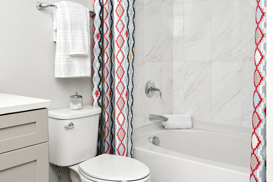 SkyHouse Nashville Cararra marble Nashville TN - West End