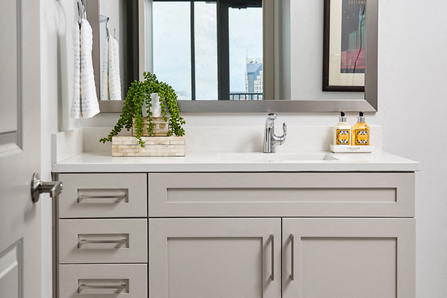 SkyHouse Nashville bathroom Nashville TN - Midtown