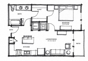 one bedroom apartments in east austin