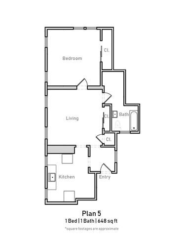 553 Sycamore Street Studio-2 Beds Apartment for Rent - Photo Gallery 21