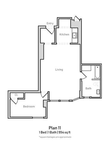 553 Sycamore Street Studio-2 Beds Apartment for Rent - Photo Gallery 24