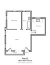 Junior 1 Bedroom - Plan 22