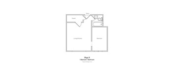 Junior 1 Bedroom - Plan 9