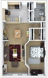 1 Bed 1 Bath