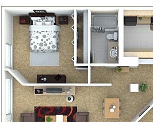 Option 1 2 Bed 1 Bath