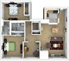 2 Bed 2 Bath with Den