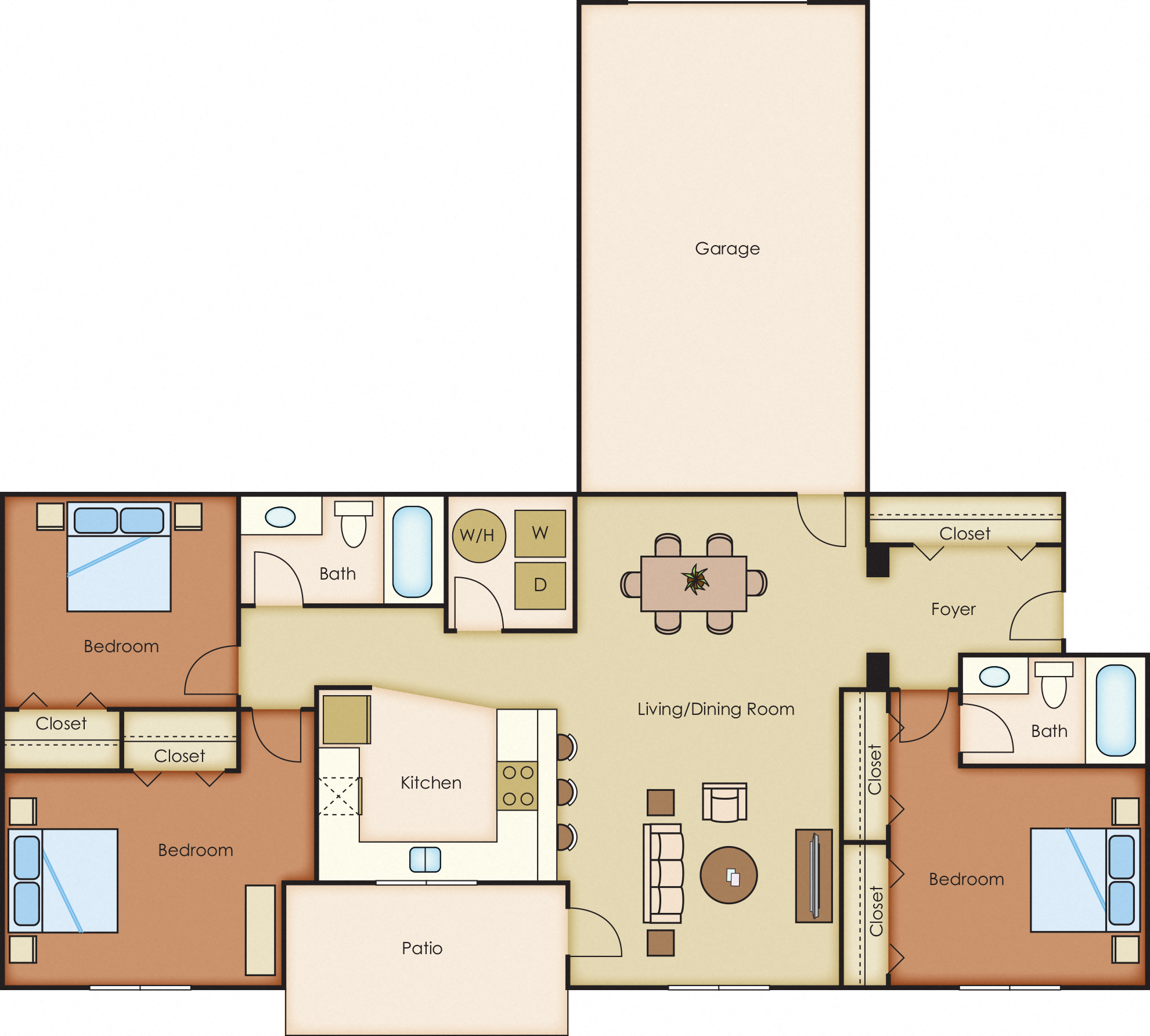 1600 Mike St 2-3 Beds Apartment for Rent - Photo Gallery 26