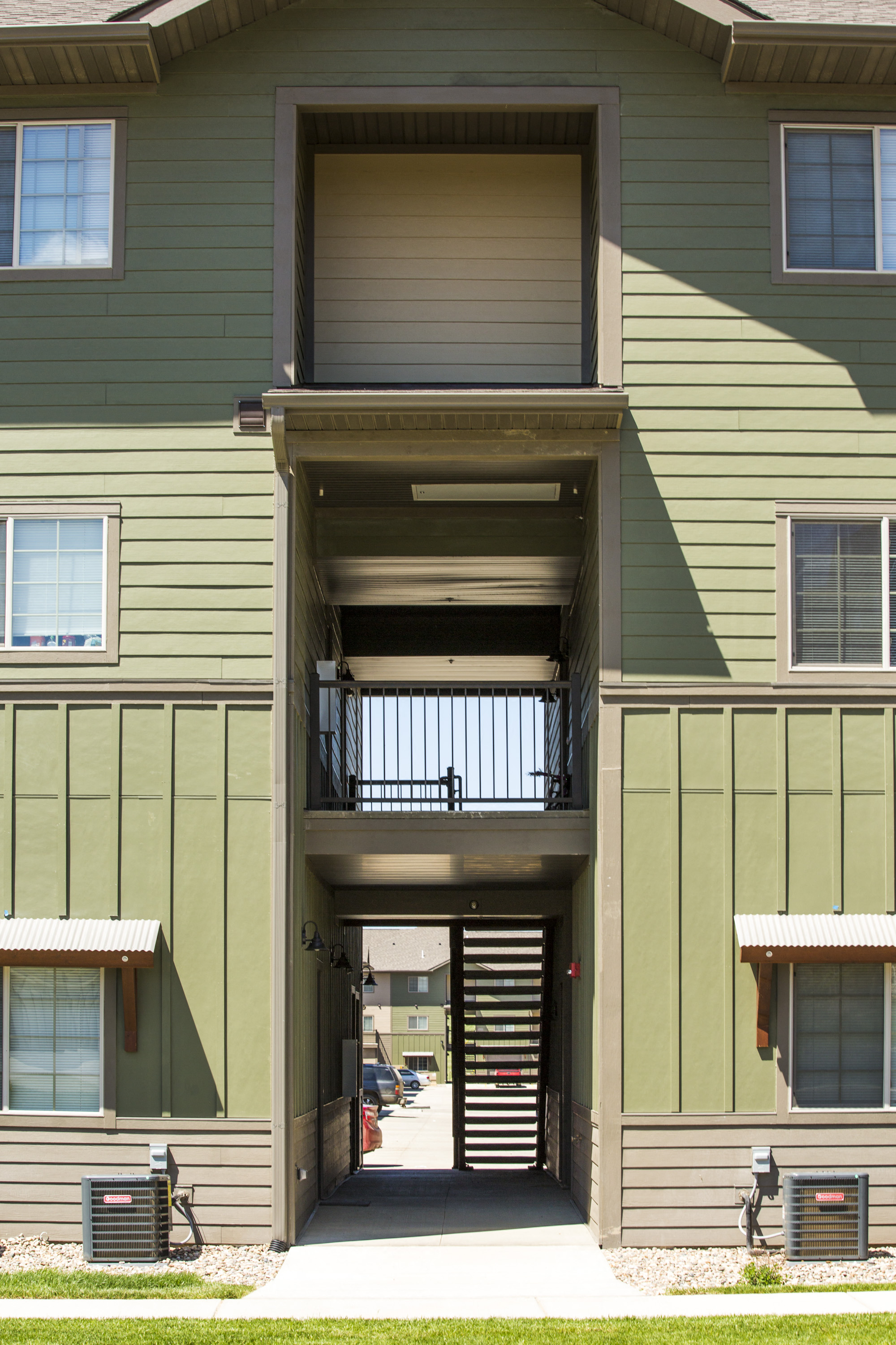 Image of steps on the outside of the building