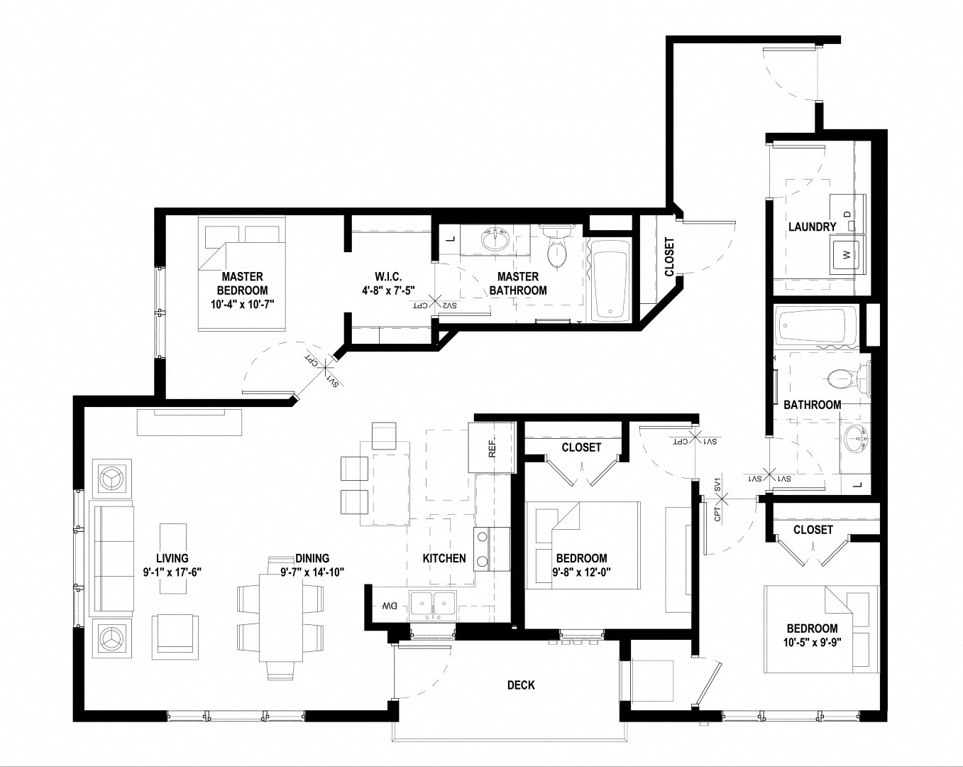 Compass Pointe Apartments in New Hope, MN D5_1384 sf