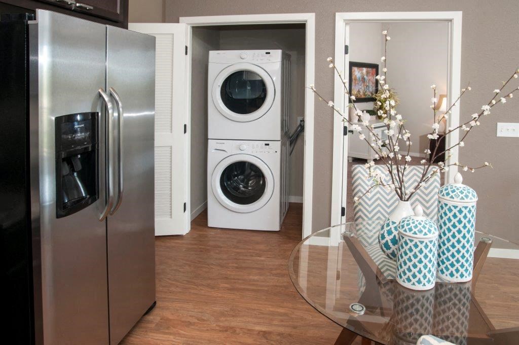 Washer/Dryer In Apartment at Overlook on the Creek, Minnesota, 55305