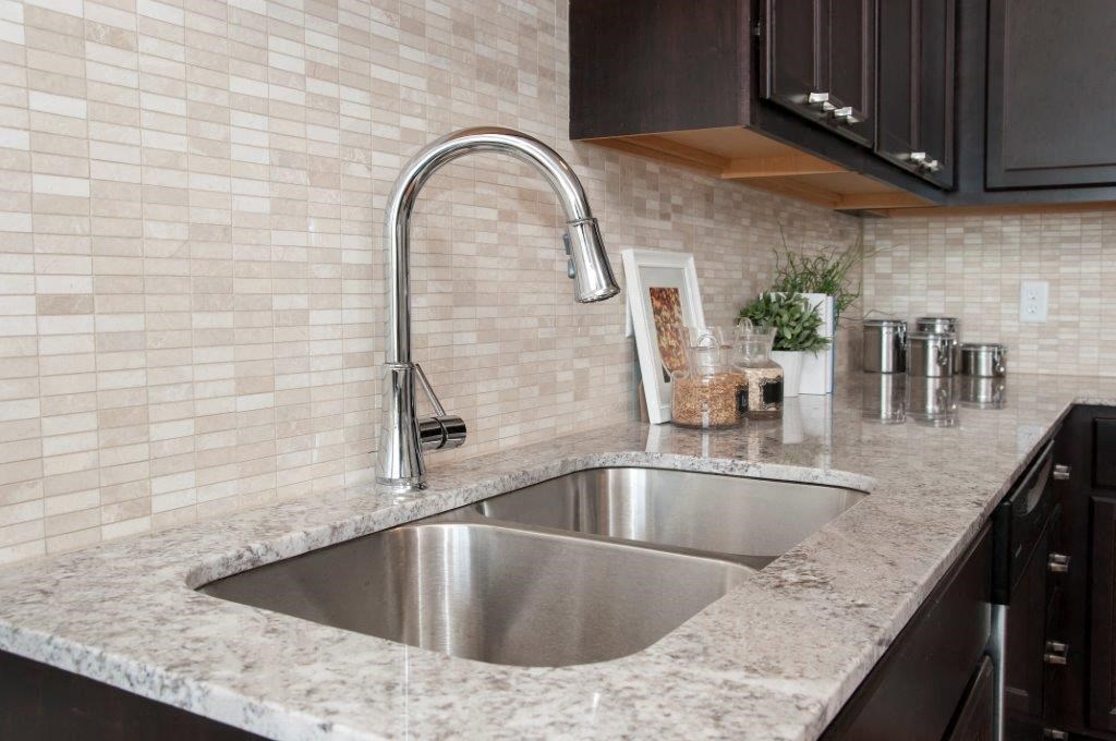 Stainless Steel Dual Sink at Overlook on the Creek, Minnetonka, MN, 55305