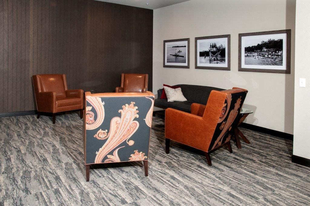 Classic Lobby Design at Overlook on the Creek, Minnetonka, MN