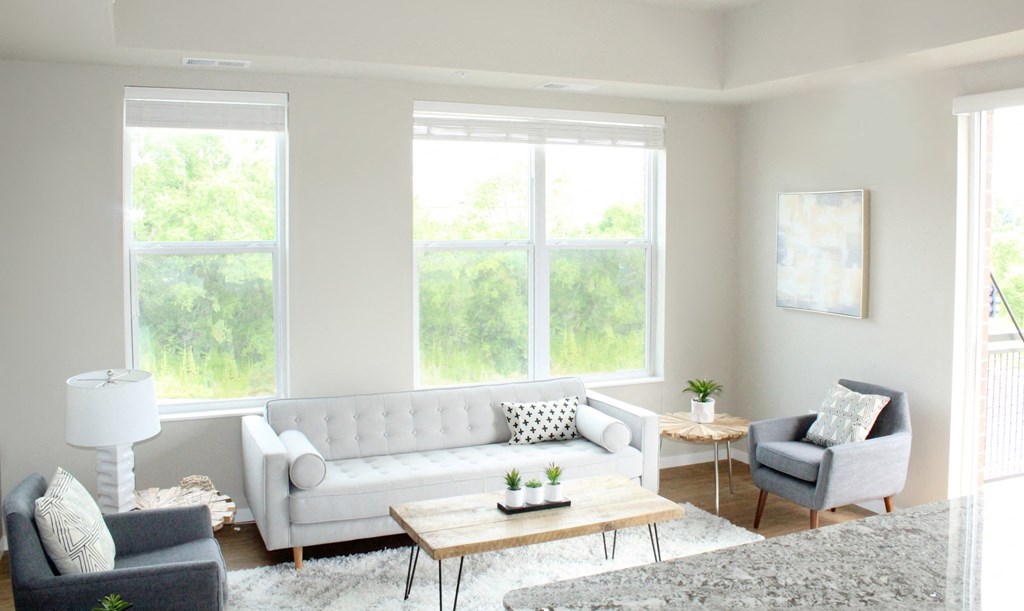 Over-Sized Windows at Overlook on the Creek, Minnetonka