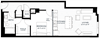 1M Floor plan 1M Floor plan at Custom House, St. Paul, MN 55101