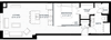 1P Floor plan 1P Floor plan at Custom House, St. Paul, Minnesota
