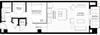 1Q Floor plan 1Q Floor plan at Custom House, St. Paul, 55101