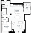 1+A Floor plan 1+A Floor plan at Custom House, Minnesota, 55101