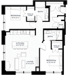 2G Floor plan 2G Floor plan at Custom House, Minnesota, 55101