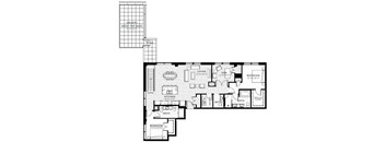 PH7 Floor plan at Custom House, St. Paul