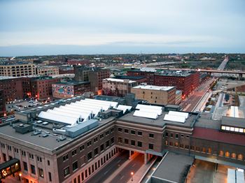 Aerial View of Apartment at Custom House, St. Paul, MN 55101