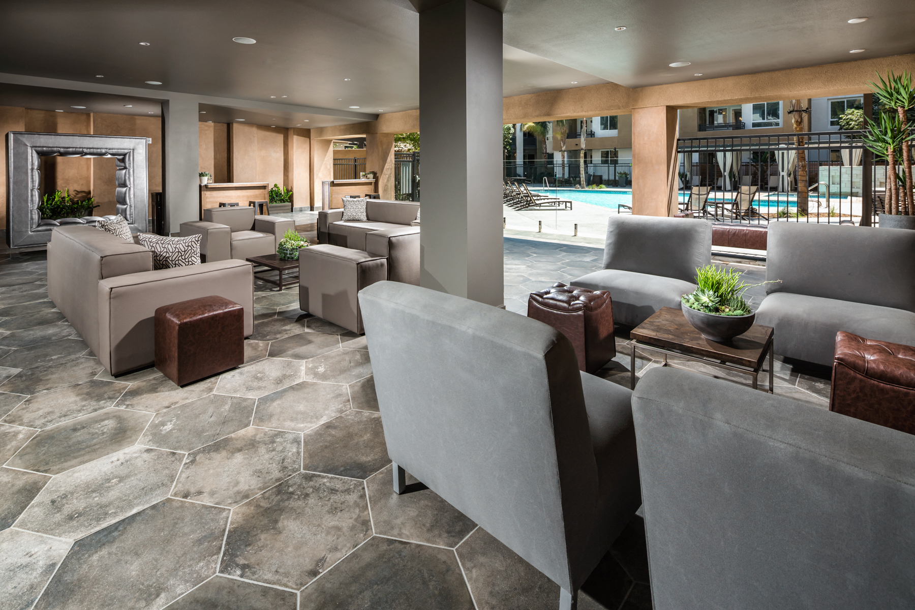 One11_Corona CA_Community Poolside Lounge