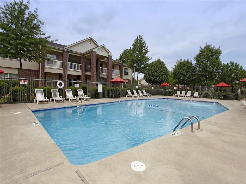 our apartments have a large pool for residents to enjoy